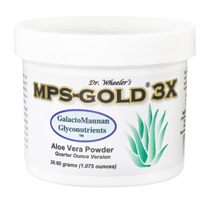 MPS-GOLD® 3X - 30.5 gram bottle (Loose powder/ 1.075 ounces/ 15 teaspoons)